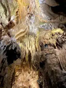 Photo of grotto formations