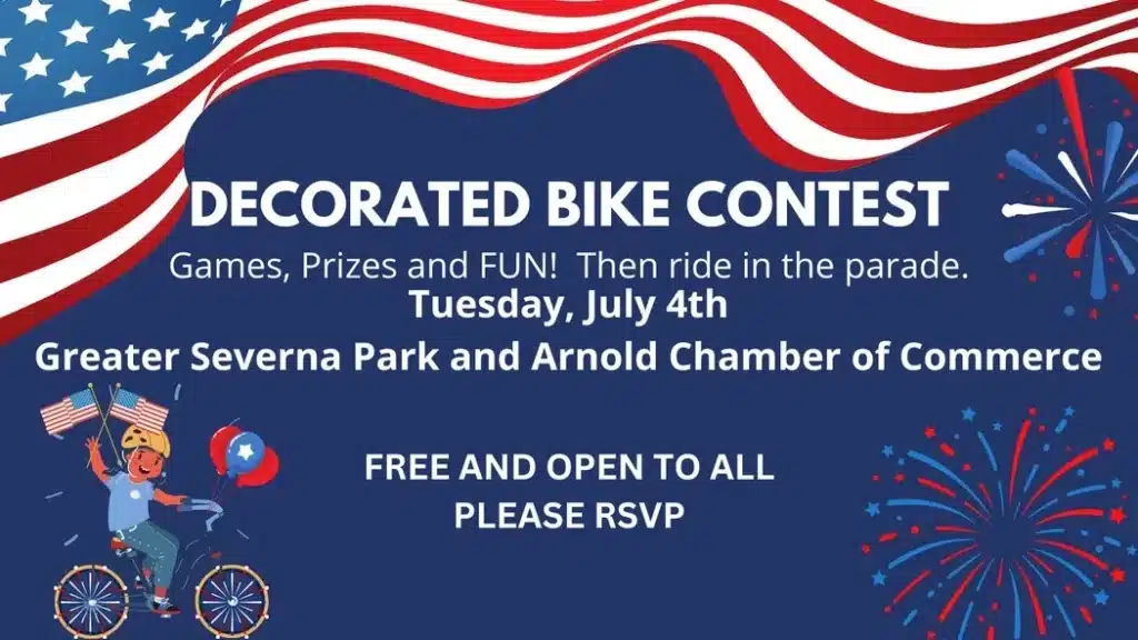 Decorated bike contest flyer