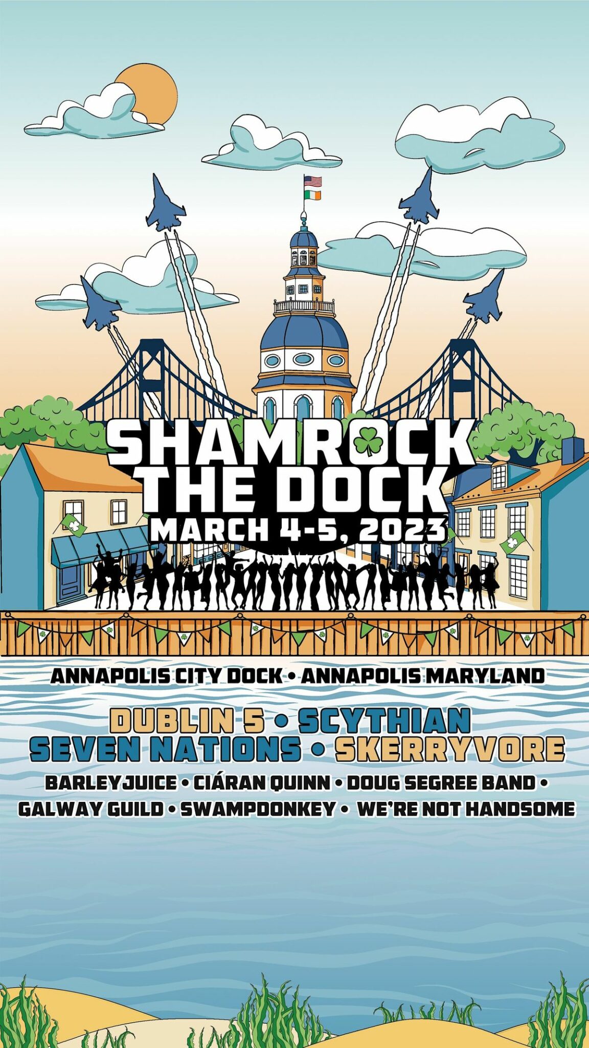 2024 Shamrock The Dock! Annapolis Moms