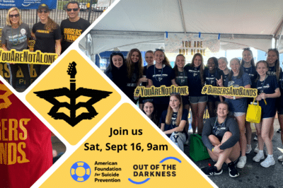 Out of the darkness walk fundraiser