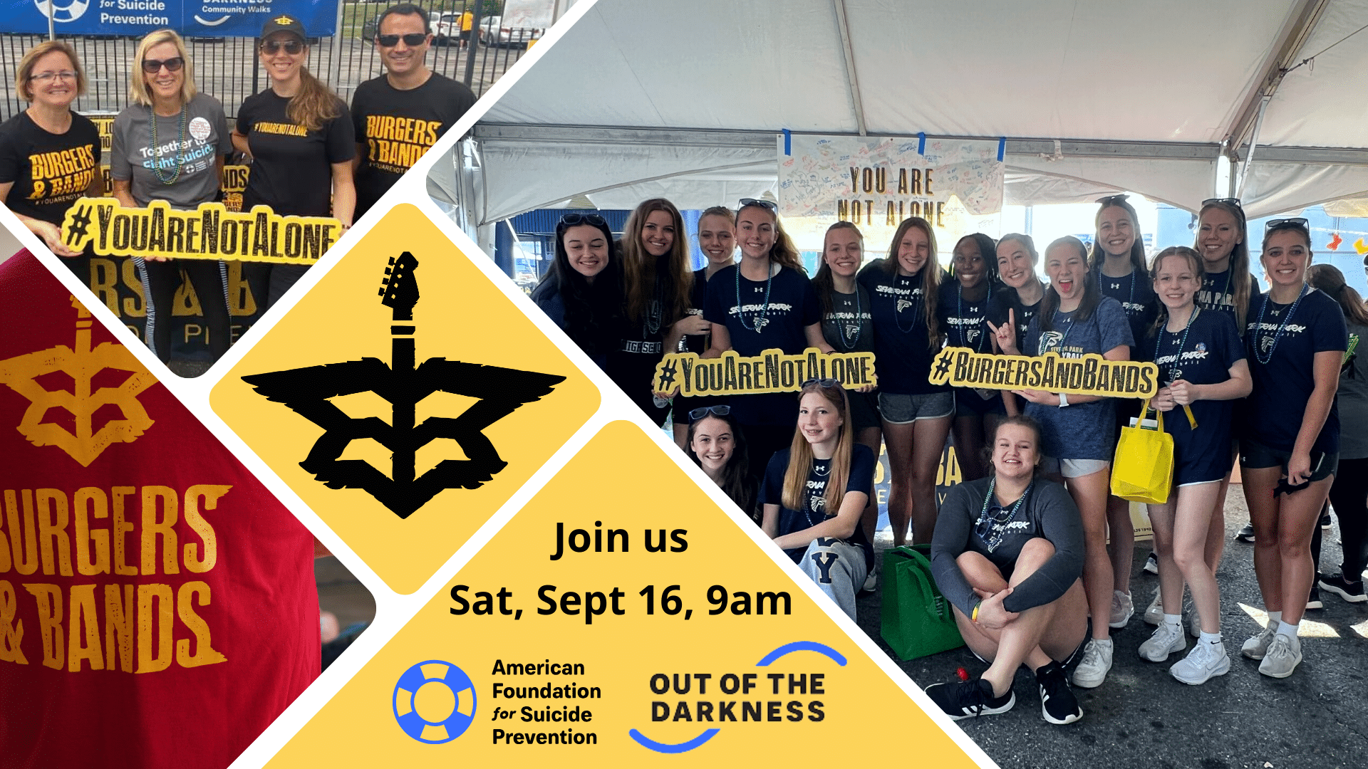 Out of the darkness walk fundraiser