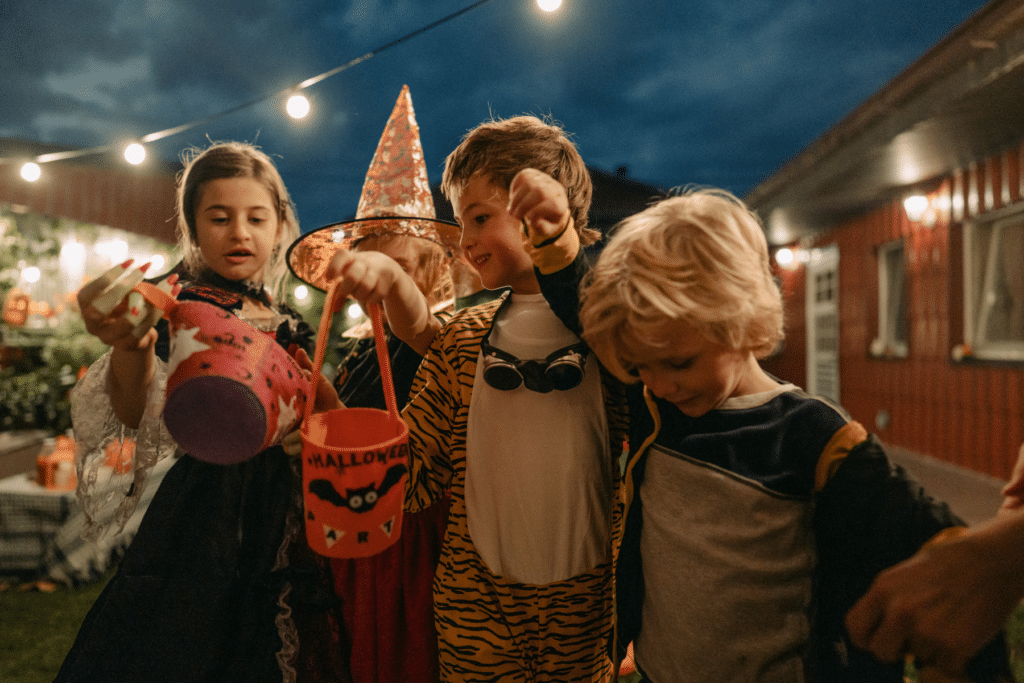 littles trick or treating