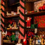 Holly Jolly Christmas Themed bar