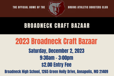 Broadneck Craft Bazaar