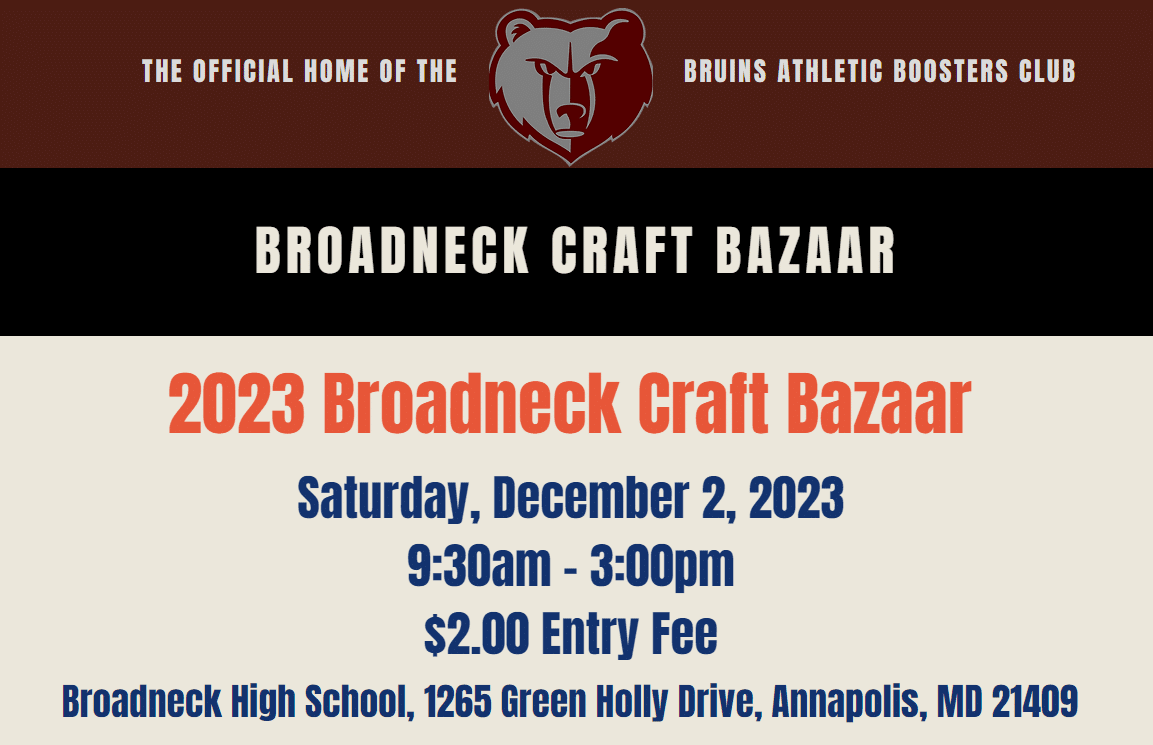 Broadneck Craft Bazaar