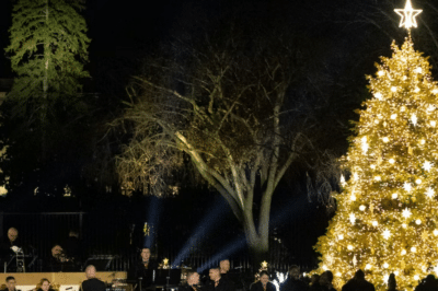 White House Christmas Tree with Symphony