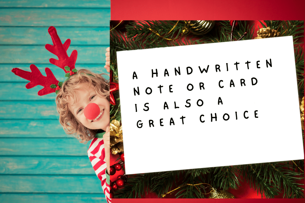 handwritten notes are a great gift