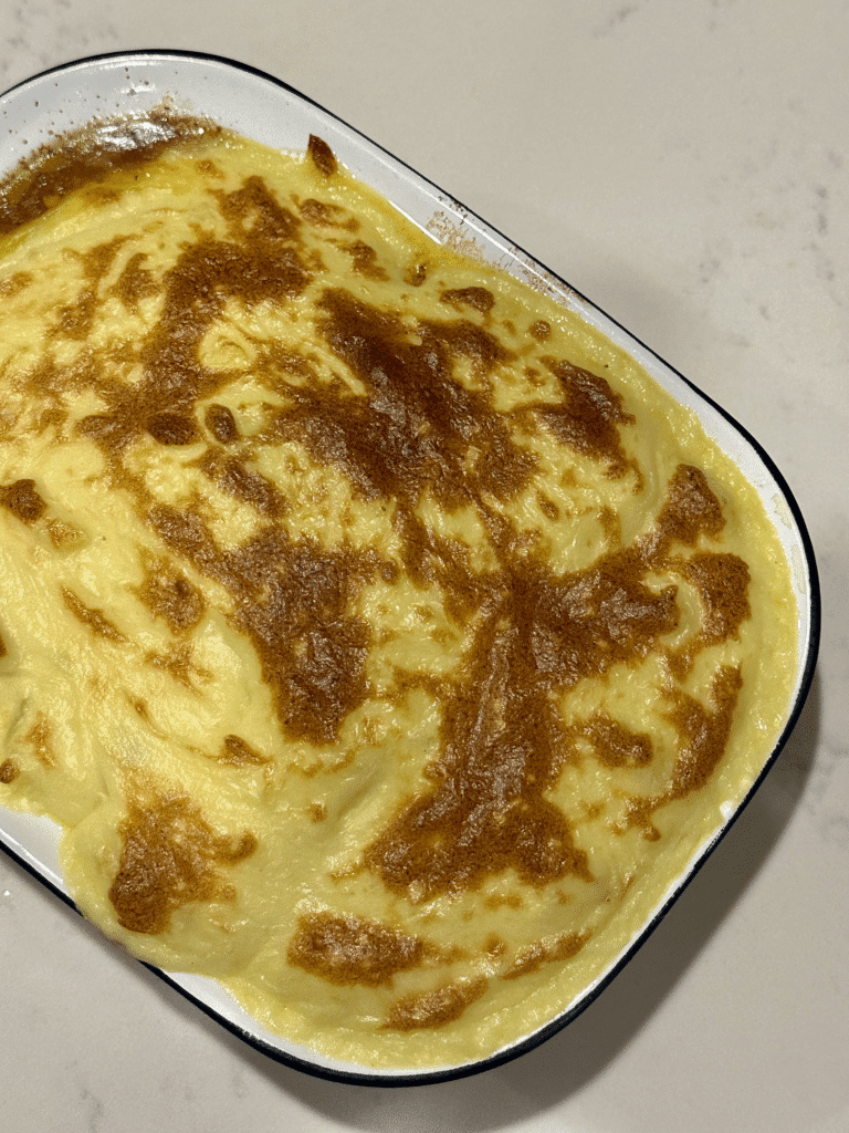 picture of homemade shepherd's pie 