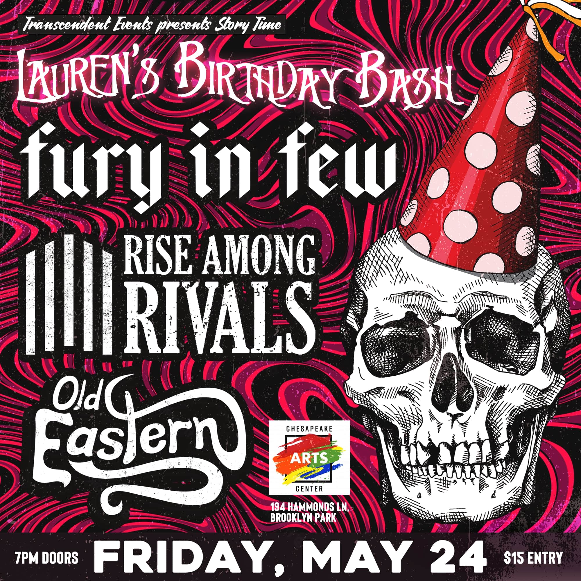 Lauren's Birthday bash poster