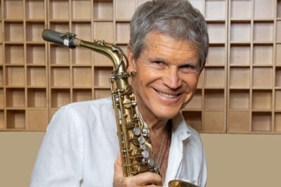 David Sanborne with saxophone