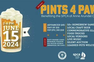 pints 4 paws poster