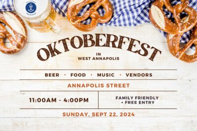 oktoberfest Annapolis pretzels