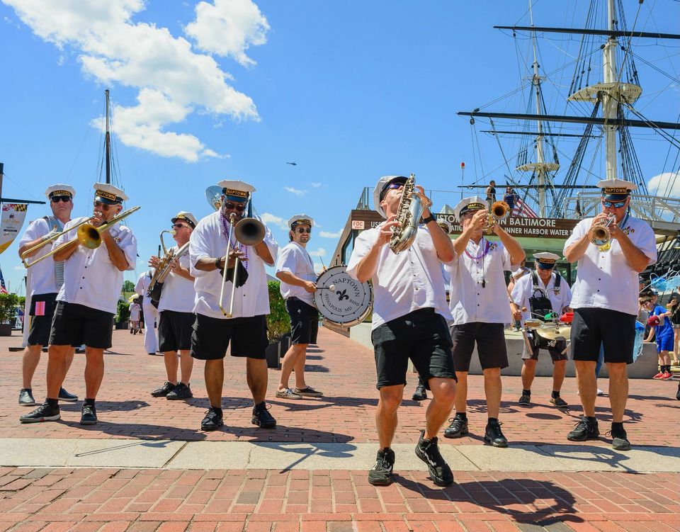 Naptown Brass Band playing music