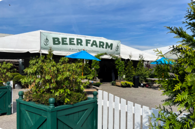 The Beer Garden at Homestead Gardens.