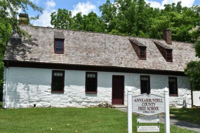 A photo of the Free School Museum.