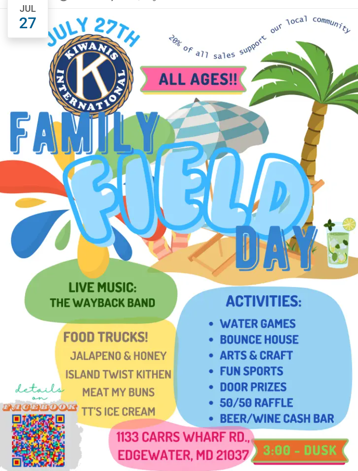 A flyer for Family Field Day