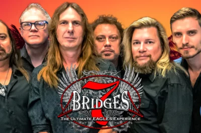 A photo of the 7 Bridges: The Ultimate Eagles Experience band members.