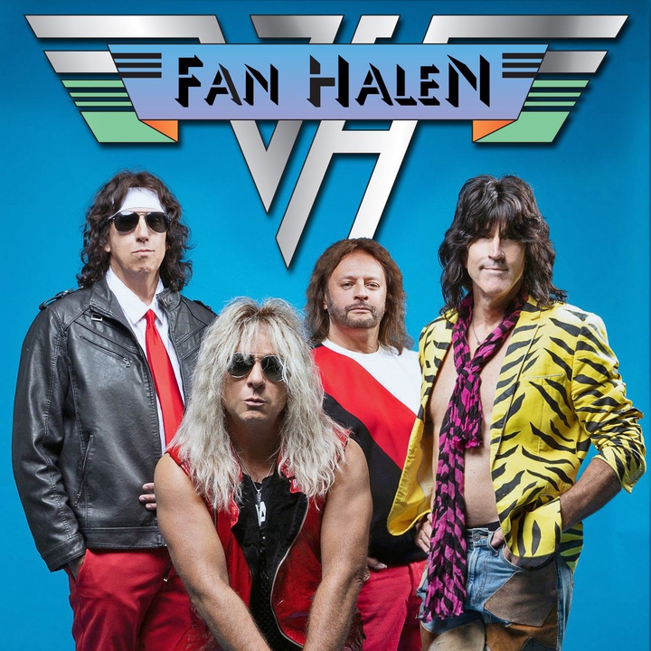 A photo of the band Fan Halen.