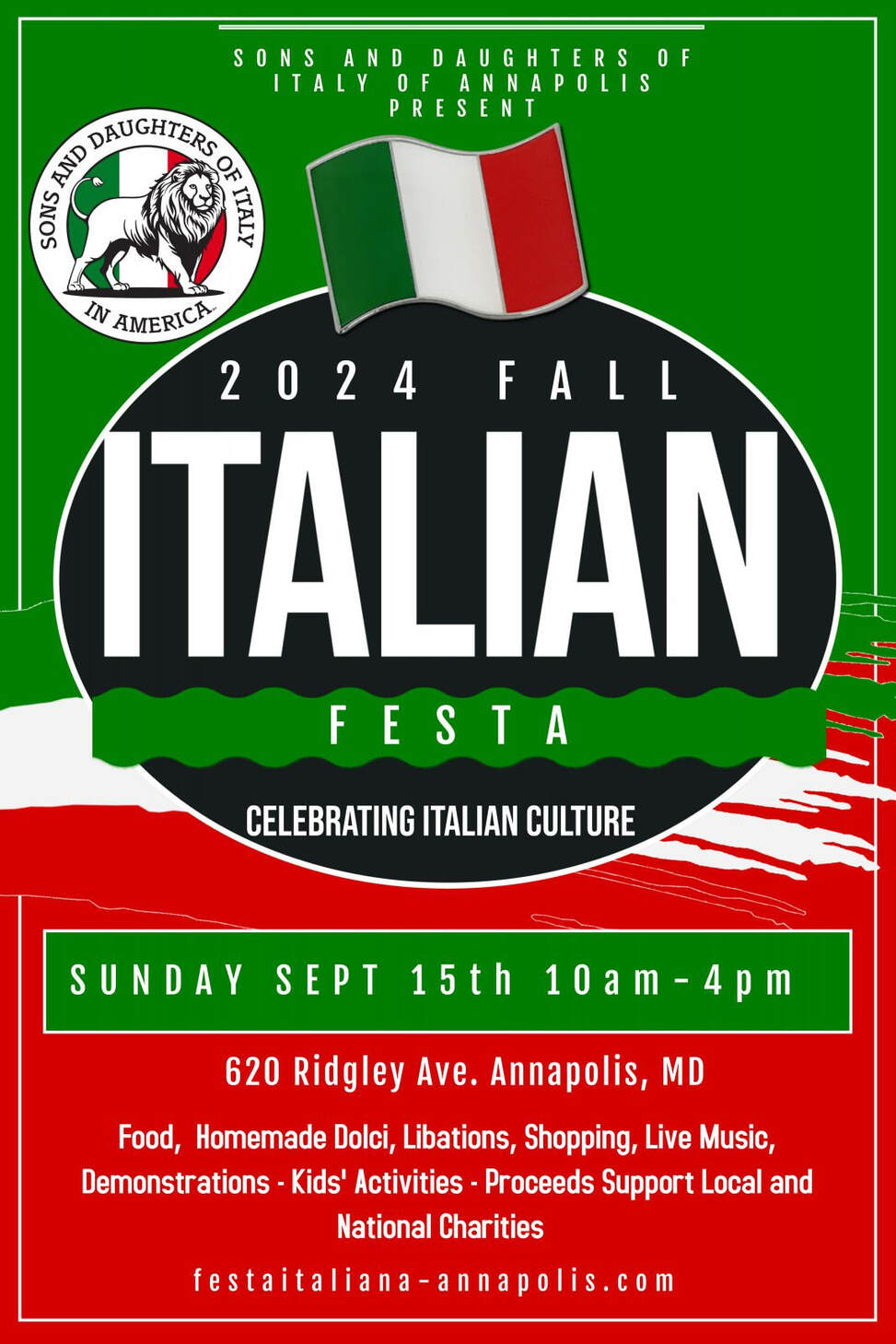 2024 Italian Fest Annapolis