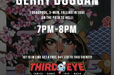 Gerry Duggan at Third Eye Comics