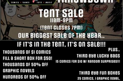 Third Eye Throwdown Tent Sale