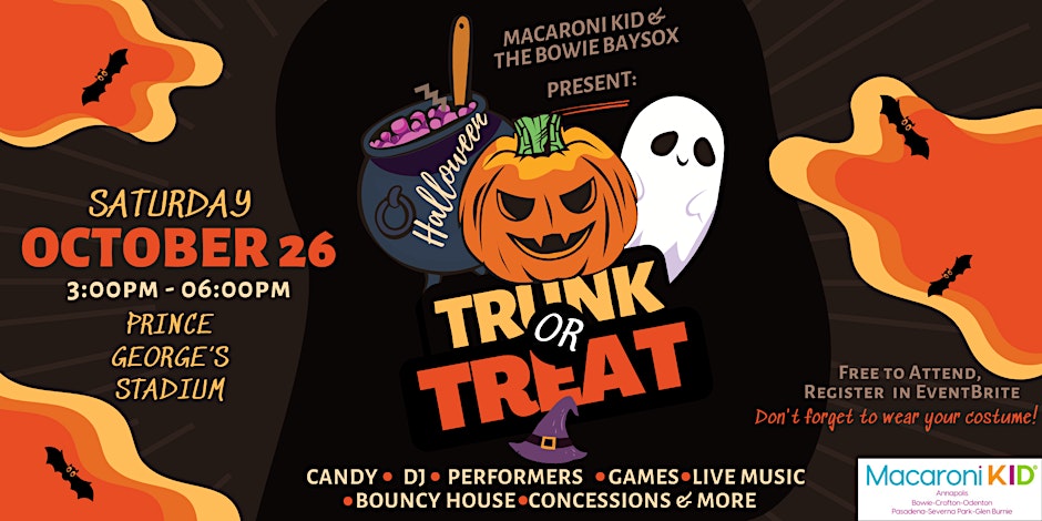 Baysox Stadium Trunk or Treat