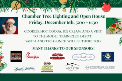 Annual Tree Lighting @ the Chamber