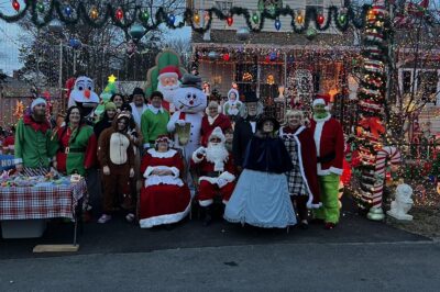 Santa & Friends on Mount Drive