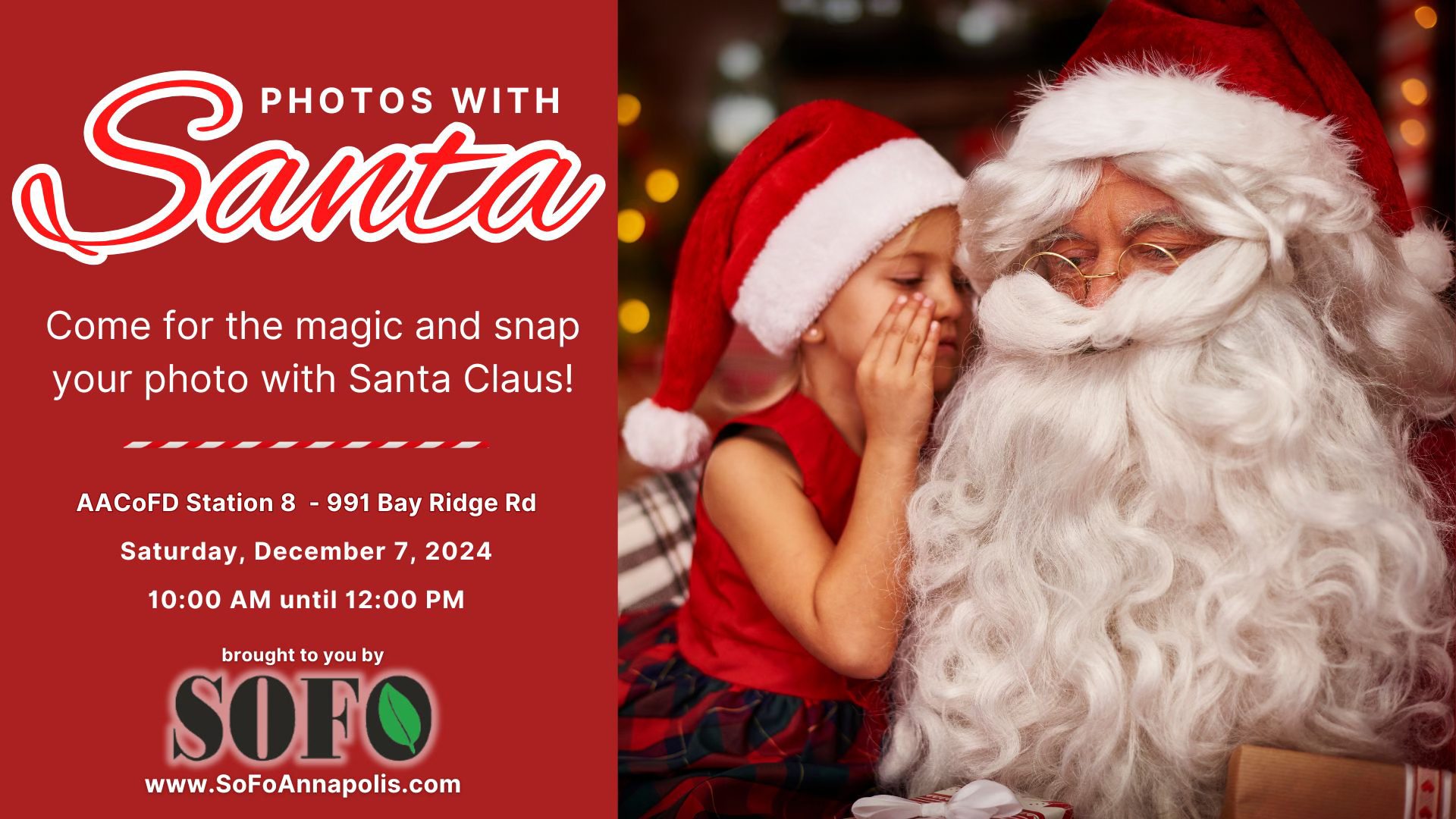 SOFO's Photos with Santa