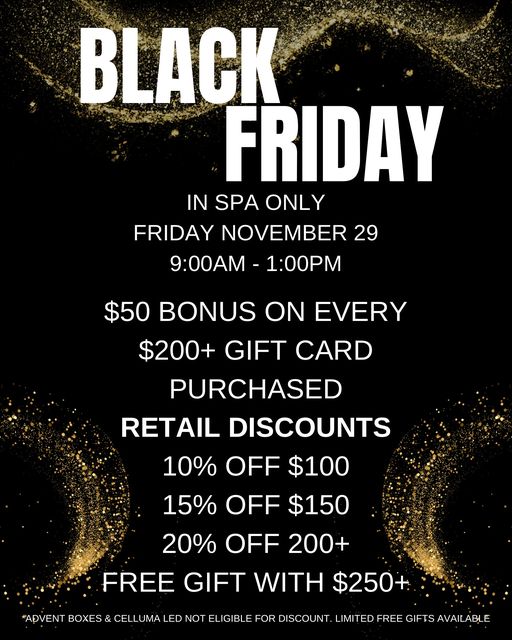 Black Friday @ Even Keel Wellness Spa