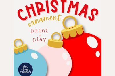 Christmas Ornament Paint & Play