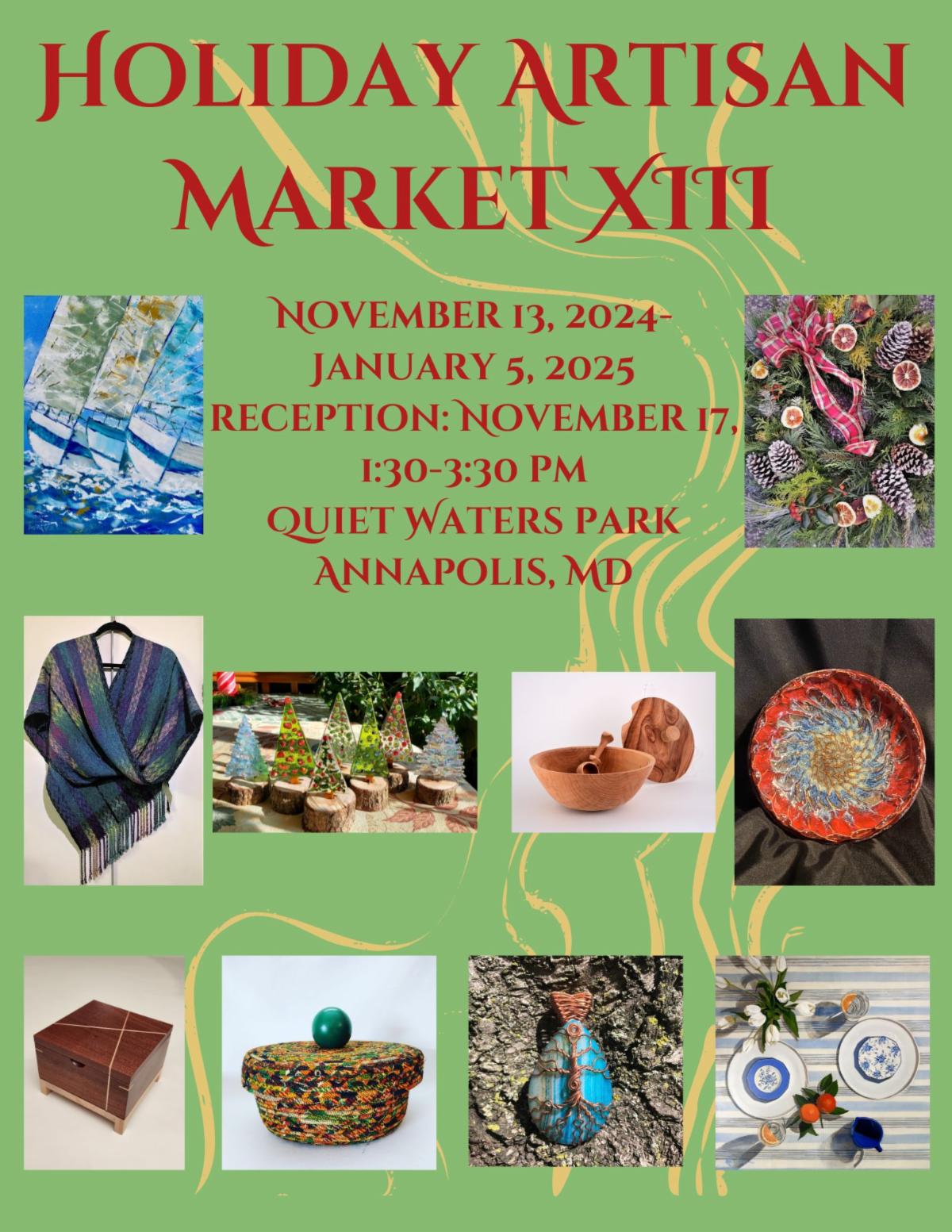 Holiday Artisan Market Reception