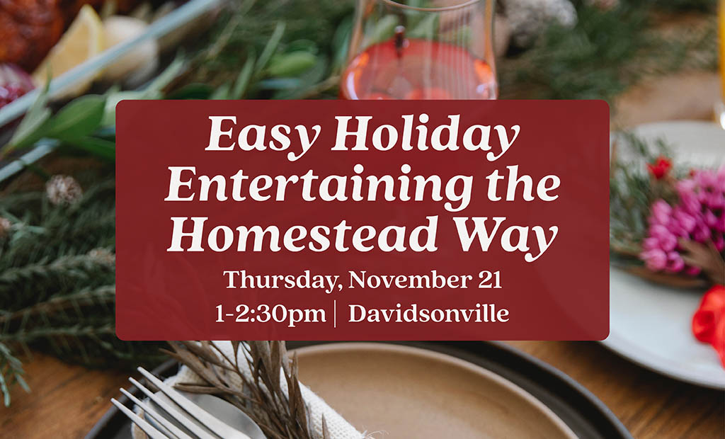 Easy Holiday Entertaining