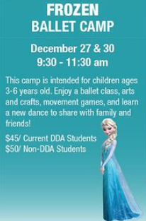 Frozen Ballet Camp