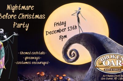 A Nightmare Before Christmas Party