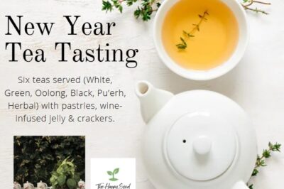 New Year Tea Tasting