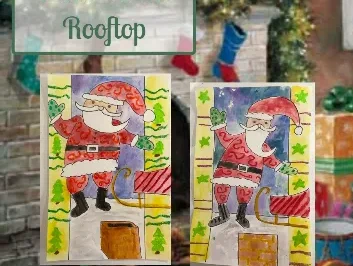 Santa Watercolor