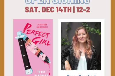 Open Signing with Tracy Banghart