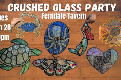 Crushed Glass Craft Party