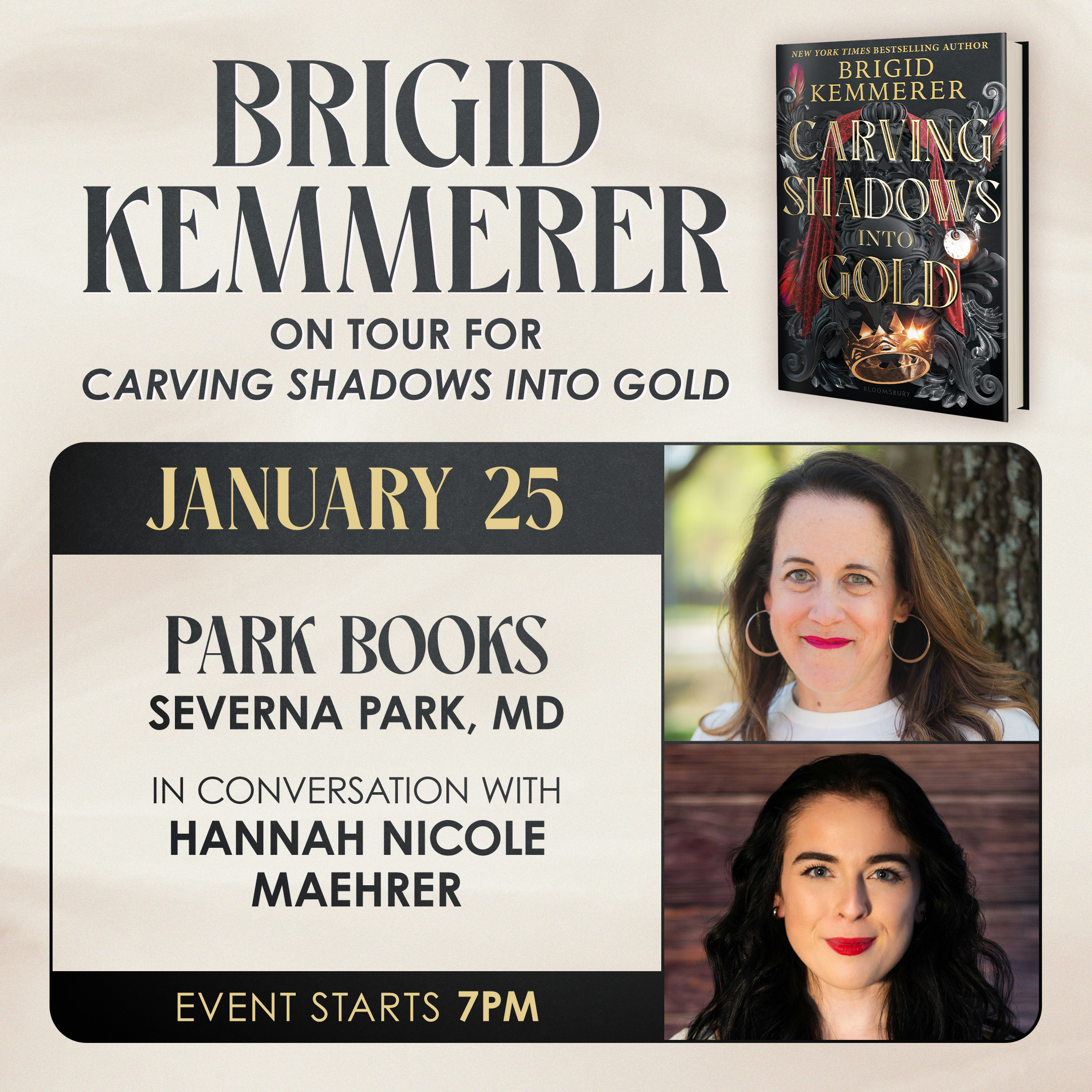 Author Event: Brigid Kemmerer & Hannah Nicole Maehrer