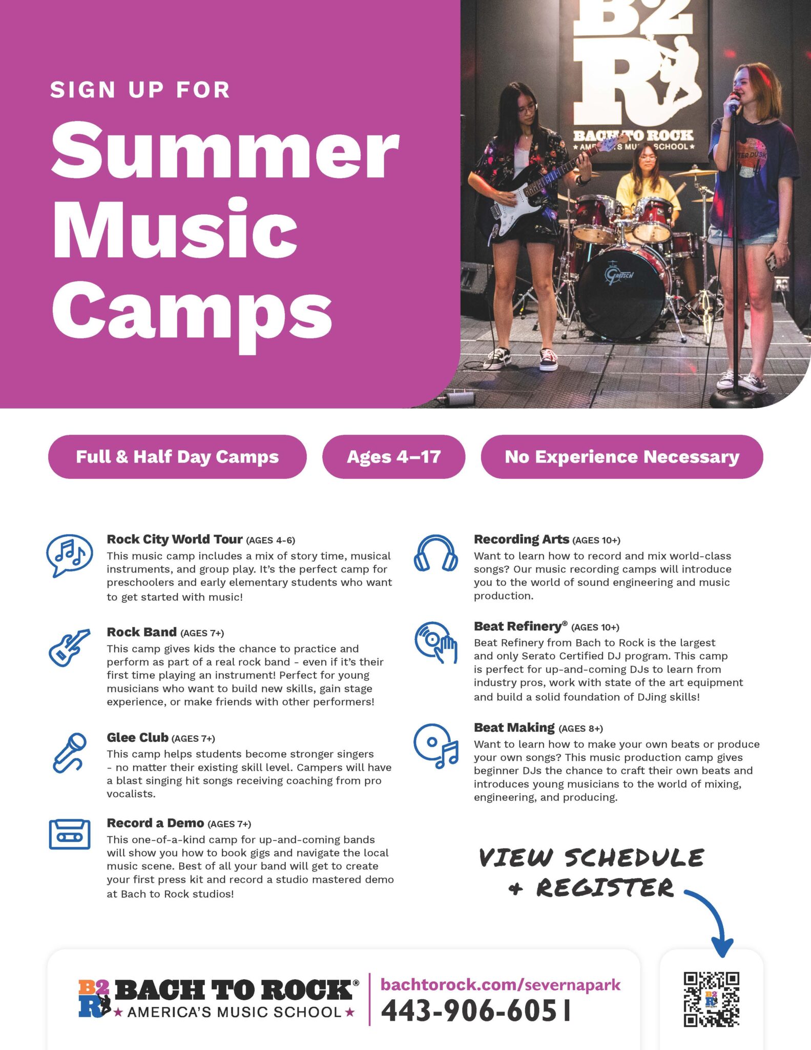 Summer Rocker Bach to Rock Summer Camps - Annapolis Moms