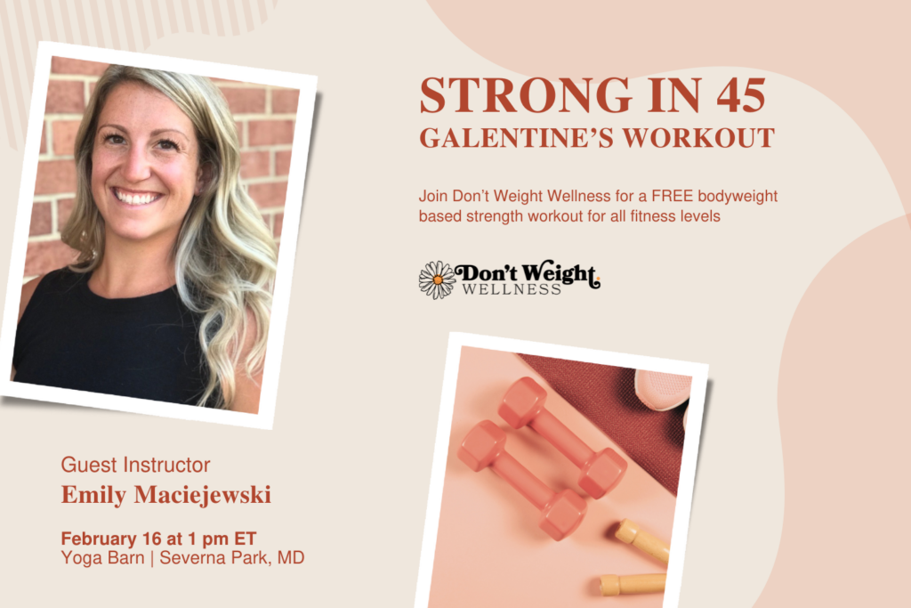 Strong in 45 Galentine's Workout