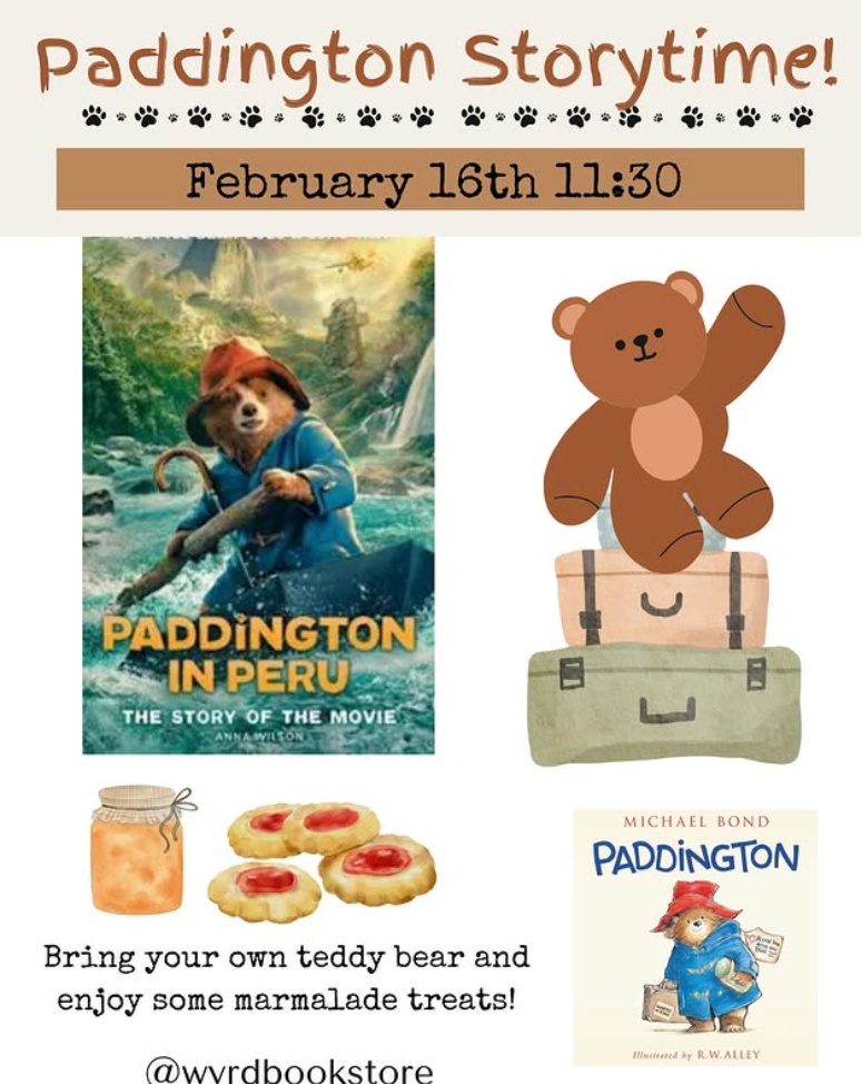 Paddington Themed Storytime