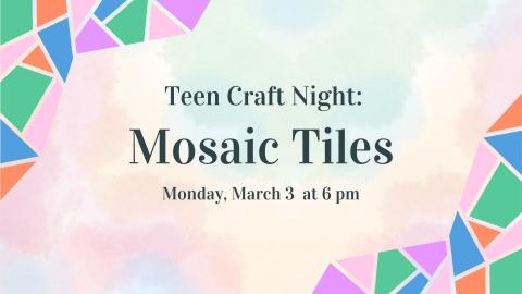 Teen Craft Night