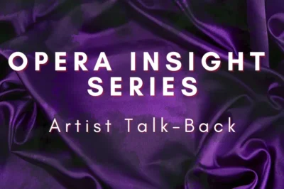 La Traviata Artist Talk Back