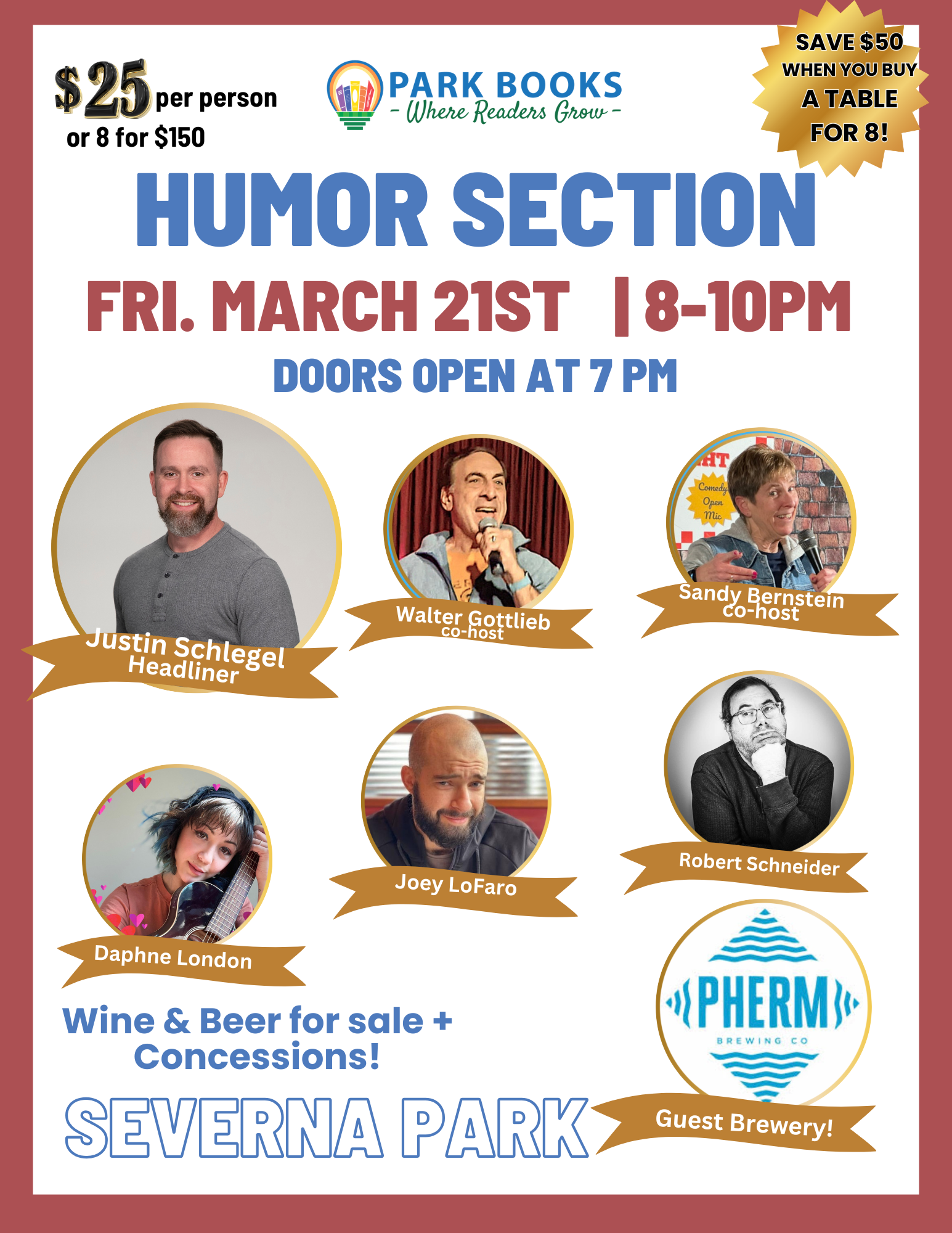 The Humor Section: Comedy Night