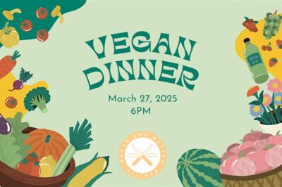 Vegan Pop-Up Dinner