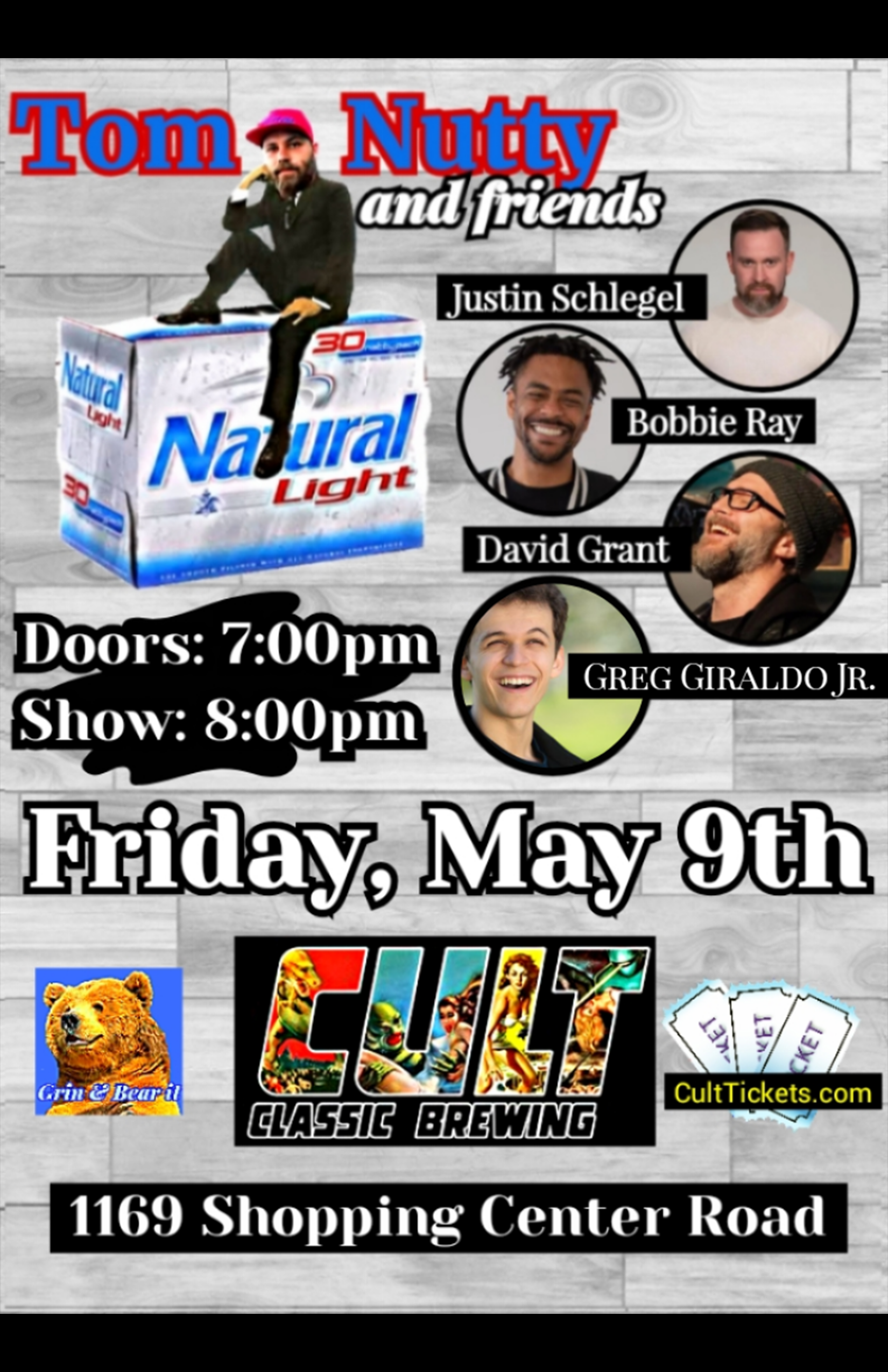 Tom Nutty and Friends Comedy Night