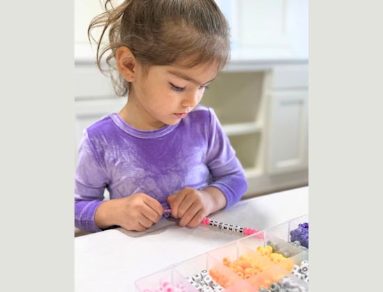 Mother's Day Playtime and Bracelet Making