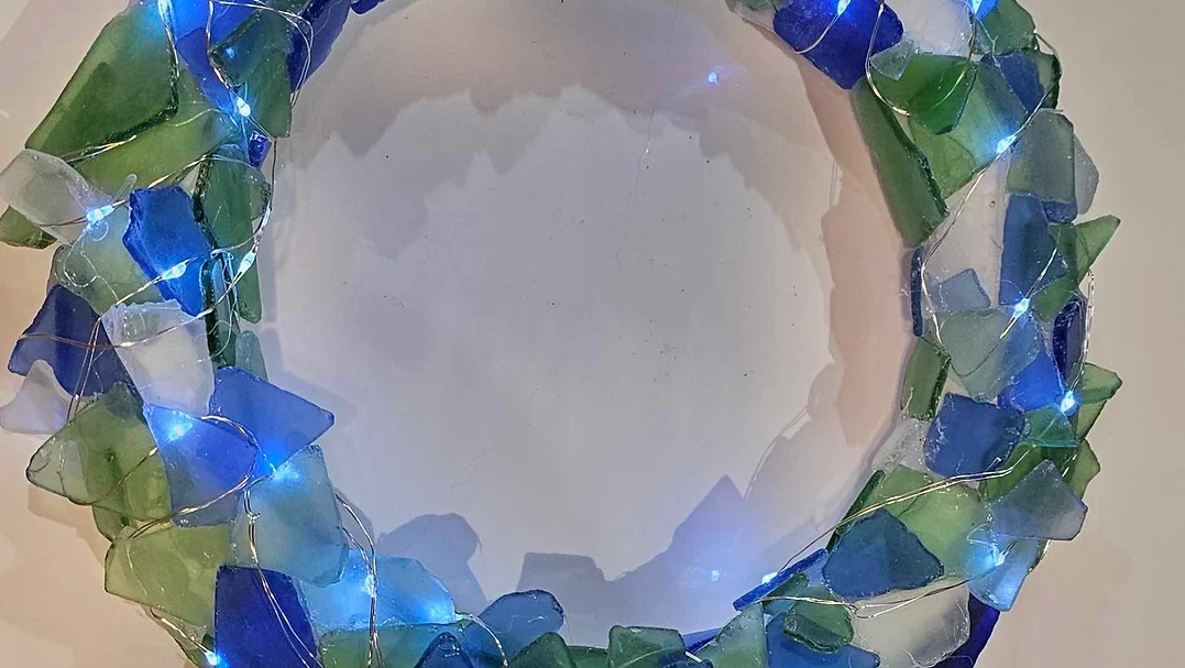 Sea Glass Wreath Class